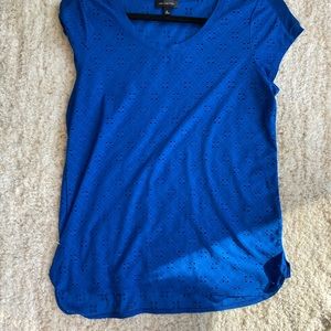 The Limited blue top